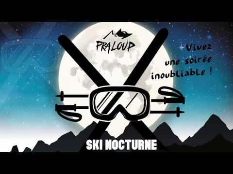 Ski Nocturne à Pra Loup