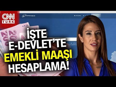 Milyonlarca Kişi Emekli Maaşını Kolayca Öğrenecek! İşte E-Devlet'te Emekli Maaşı Hesaplama! #Haber