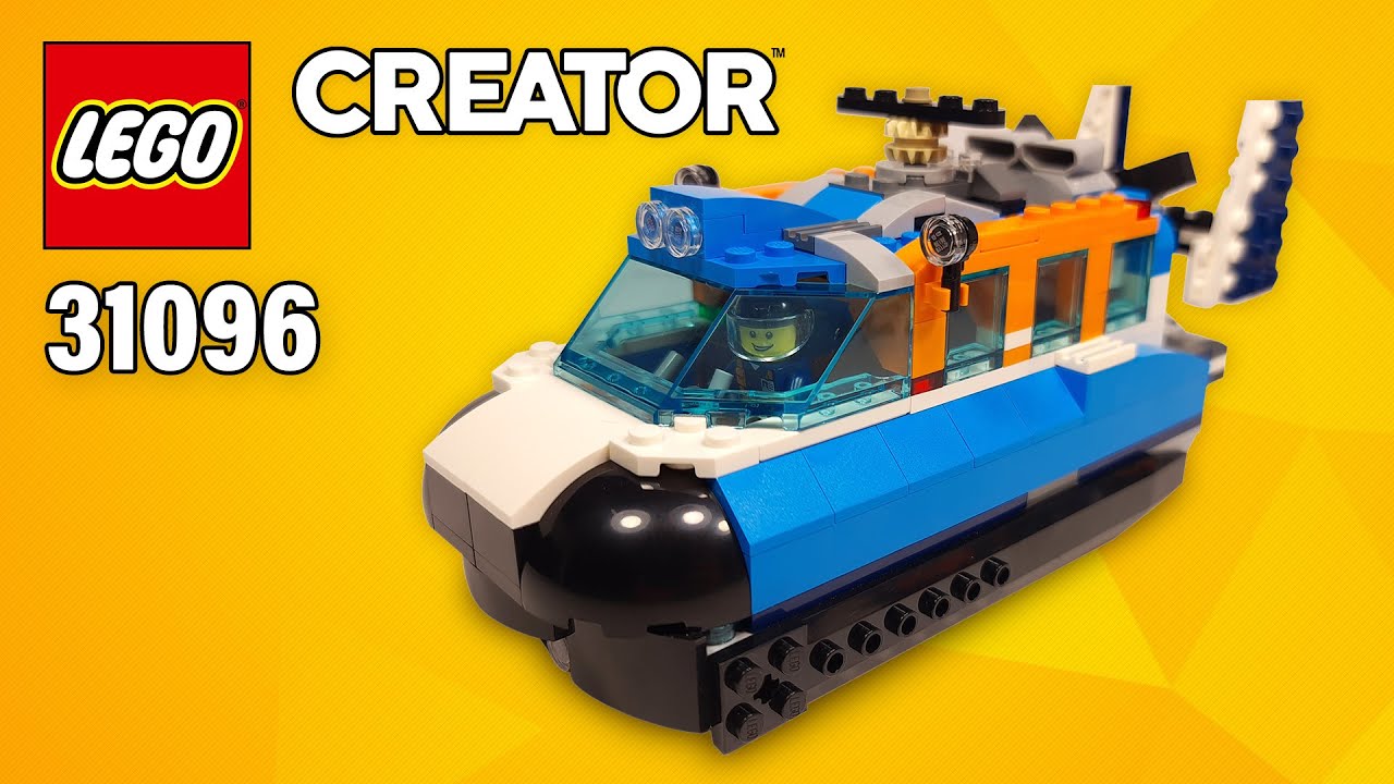 Yuniページ LEGO Speedy Hovercraft from Twin-Rotor Helicopter Building