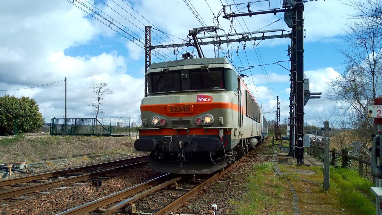 De Paris Bercy à Nevers en cabine de la BB22342