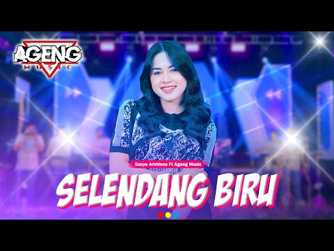 SELENDANG BIRU - Sasya Arkhisna ft Ageng Music (Official Live Music)