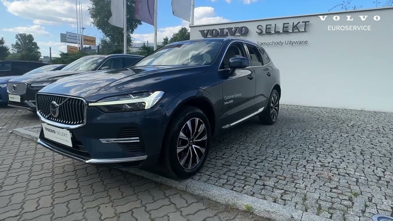 VOLVO SELEKT XC60 B4 D 197+14KM PLUS BRIGHT DENIM BLUE 2023 I NOBILECARS VOLVO