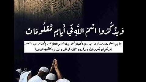 و أذن في الناس بالحج #رعد_الكردي #الحج  سورة الحج Raad Alkurdy al hajj حالات واتس اب
