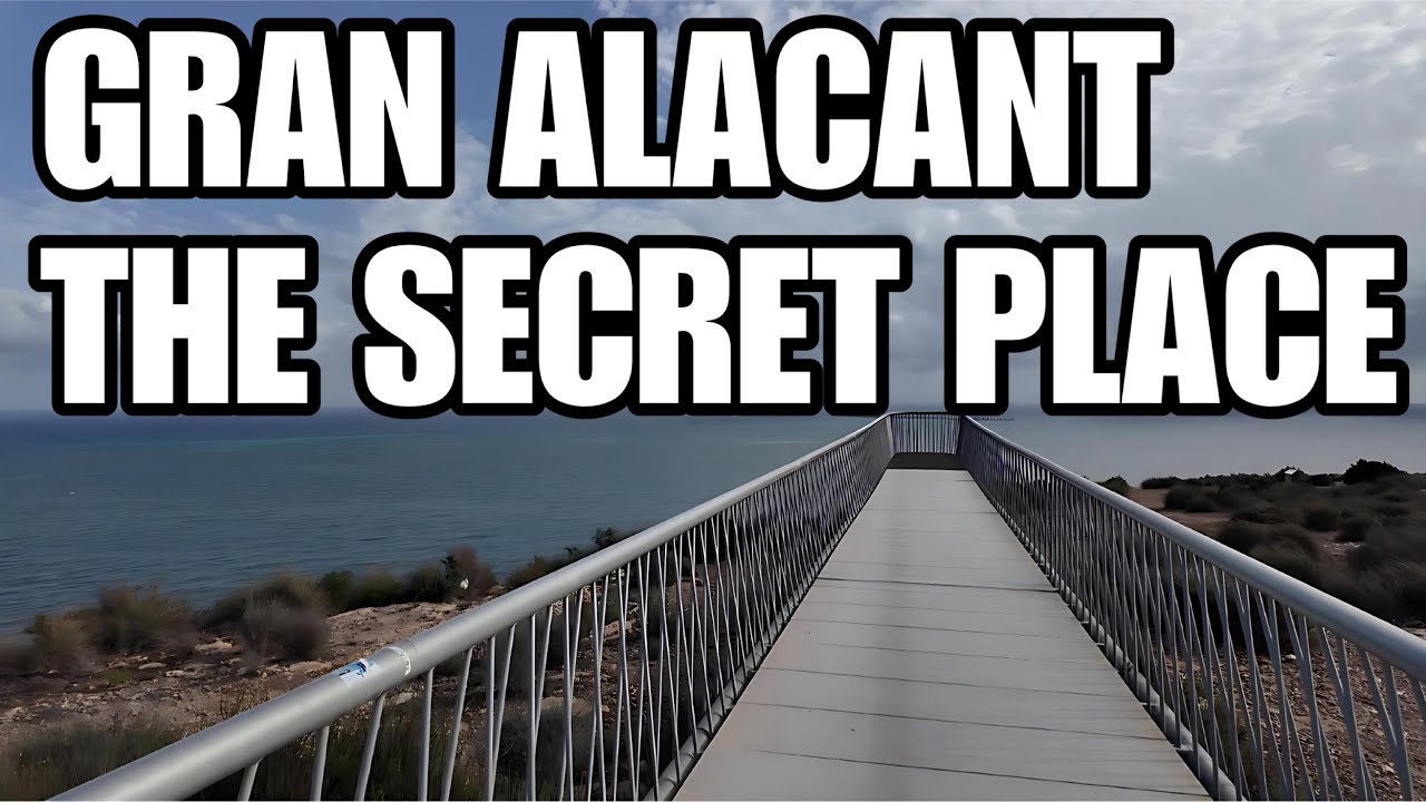 Secret place in gran alacant🏖️Tabarca island lookout 👀
