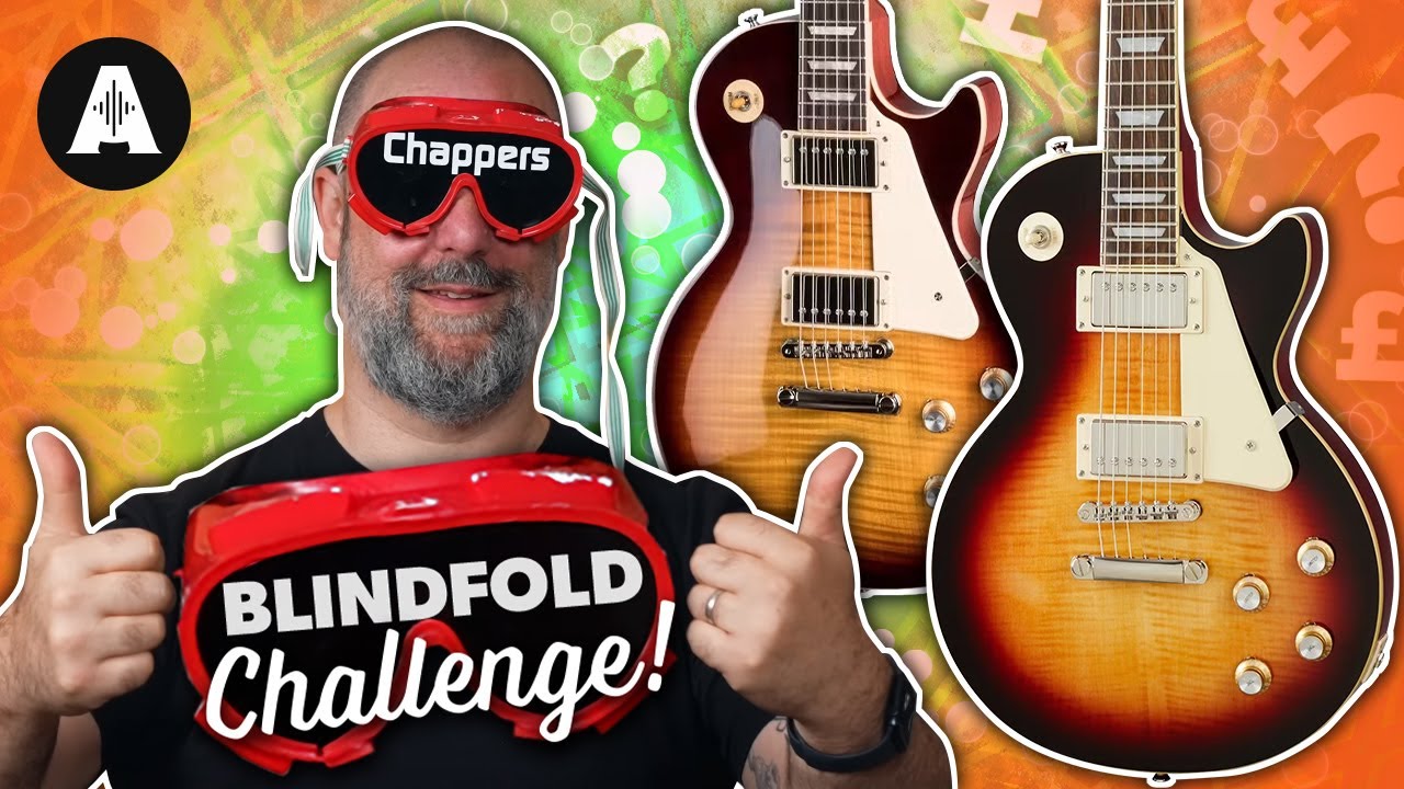 Mira We Remade Our First Video? - Epiphone vs Gibson Les Paul Blindfold Challenge! en YouTube Mira We Remade Our First Video? - Epiphone vs Gibson Les Paul Blindfold Challenge! en YouTube