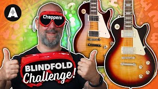 We Remade Our First Video?  Epiphone vs Gibson Les Paul Blindfold Challenge!