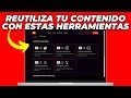 Reutiliza tu Contenido de YouTube en Múltiples Plataformas y Crece Tu Audiencia 🚀