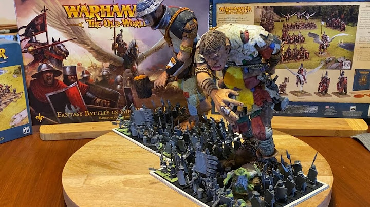 My Bretonnian Giant’s journey into resin, my Warhammer hobby round up and a fond farewell to 2024.