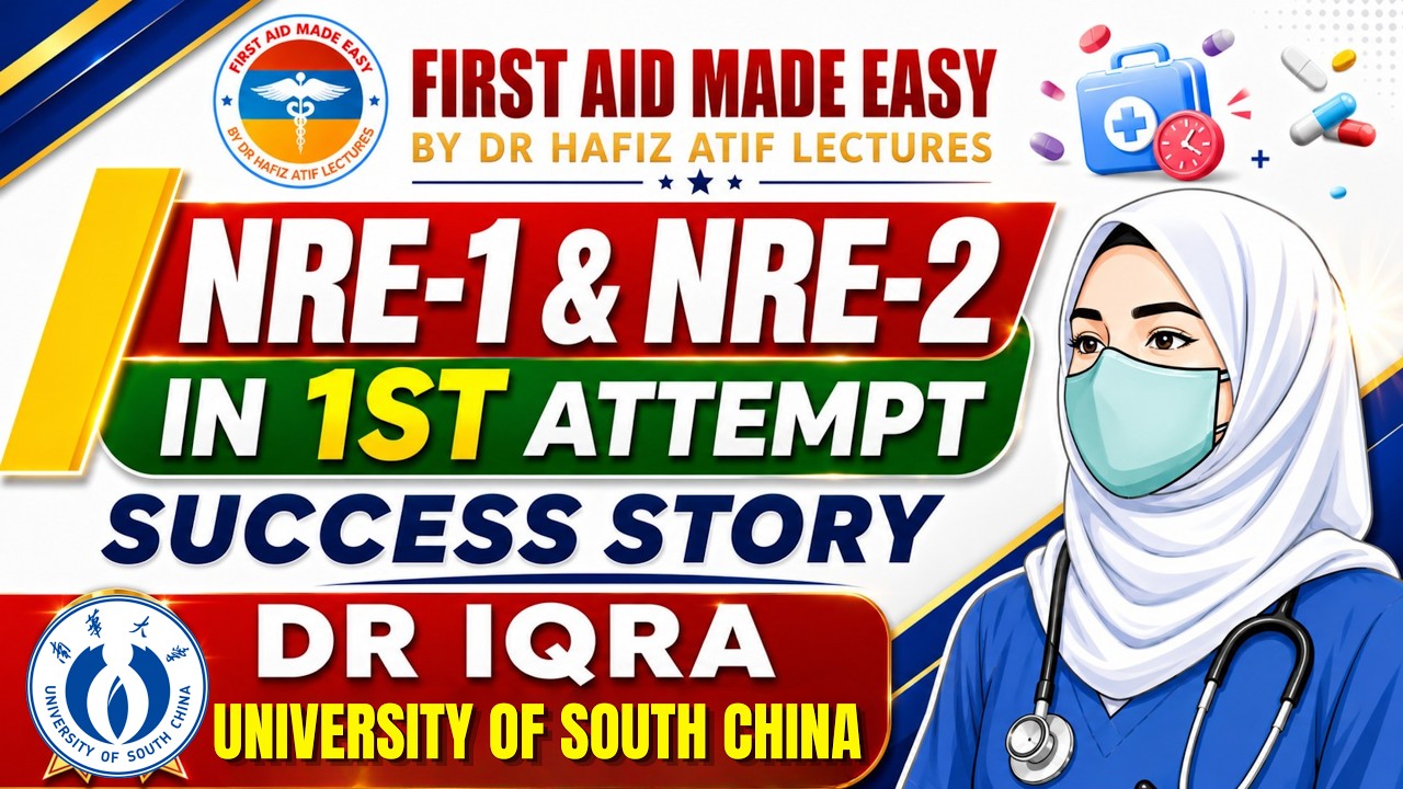 NRE-1 & NRE-2 Success Story of Dr Iqra | Cleared in 1st Attempt | First Aid Made Easy Platform