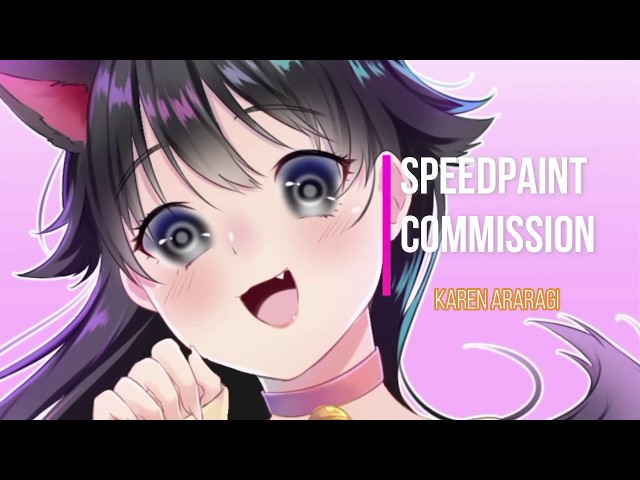 Speedpaint Commission Karen Araragi class=