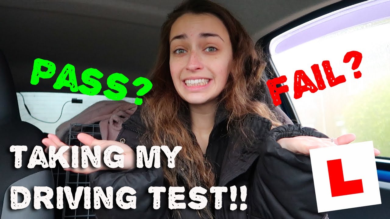 TAKING MY UK DRIVING TEST! *PASS OR FAIL?!?* - YouTube