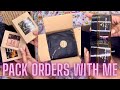 PACKAGE BLACK FRIDAY ORDERS WITH ME! | ENTREPRENEUR LIFE 💕| HOW I PACK MY ORDERS📦