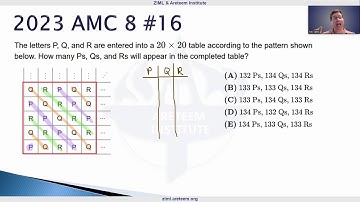 Mr. John Solves 2023 AMC 8 #16 - Thursday Tidbit