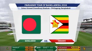 🔴 Live: Bangladesh Vs Zimbabwe - 1st T20 | BAN Vs ZIM Live - Bangladesh Live Match Today | T Sports