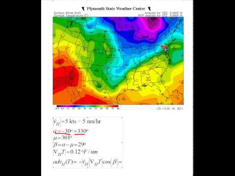 METEO 300: Finding Advection