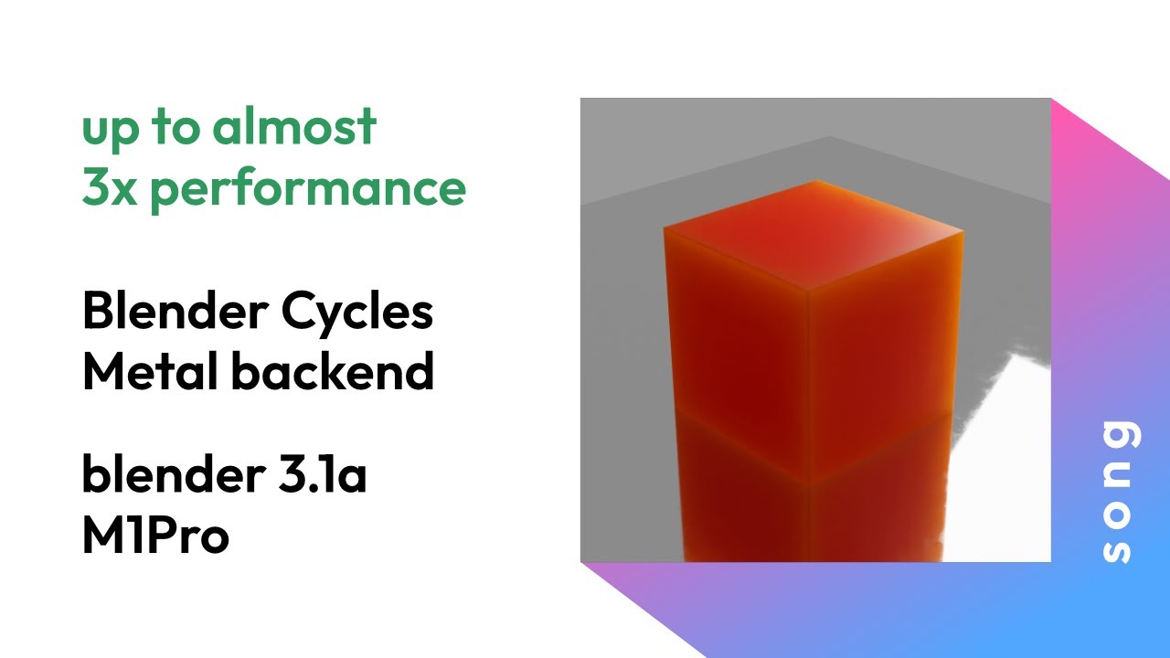 Blender 3.1a Cycles Metal GPU on M1Pro Mac – Up to 3x FASTER - YouTube