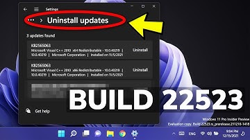 New Windows 11 Build 22523 – New Settings moved from Old Control Panel, ISO Download & Fixes (Dev)