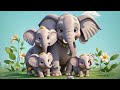 Baby Elephant’s family || Hindi Nursery Rhymes & Song