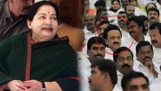 Karunanidhi slams Jayalalithaa for humiliating his son Stalin in oath ceremony | Oneindia News