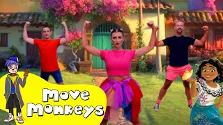 Surface Pressure Dance | Encanto Songs | Easy dance | Move Monkeys screenshot 5