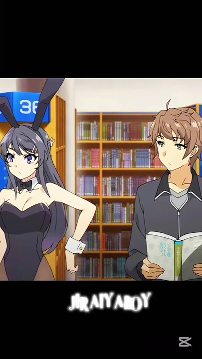 Sakuta meet a bunny girl Bunny 🐇 #anime #animeshorts #bunnygirl #viral