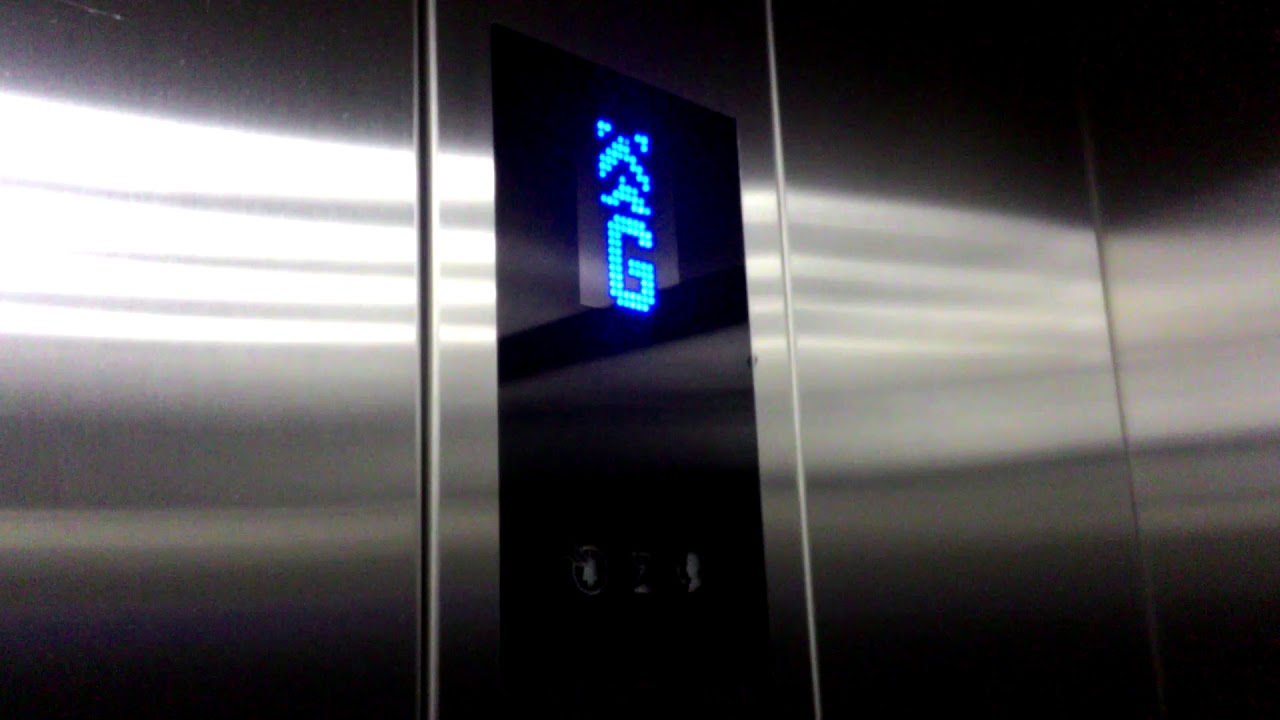 Big KONE TranSys MRL Frassenger Lift at IKEA Alam Sutera, Tangerang (Exit Lobby)