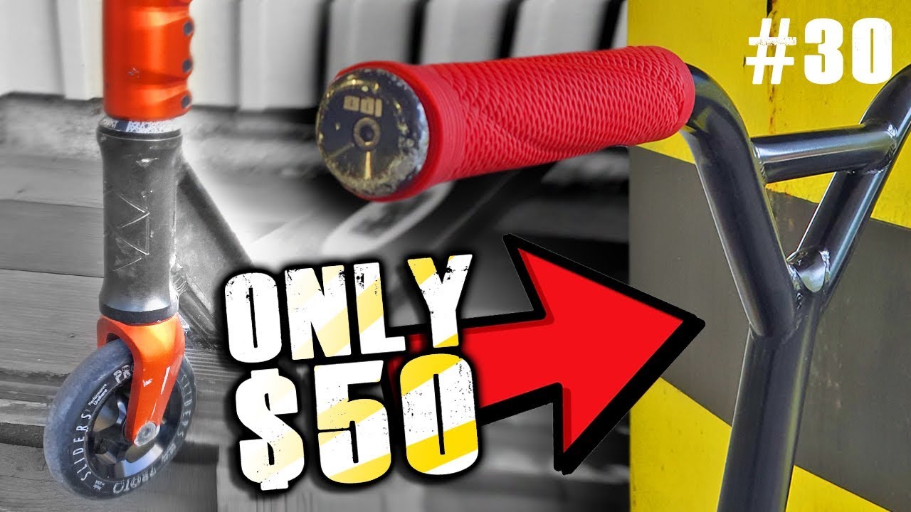 ДОРОГОЙ кастомный профессиональный скутер всего за 50 долларов... #ВОЙНЫСТОРОННИХ СКУТЕРОВ