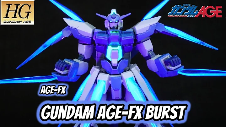 HG Gundam AGE-FX Burst Review | Mobile Suit Gundam AGE