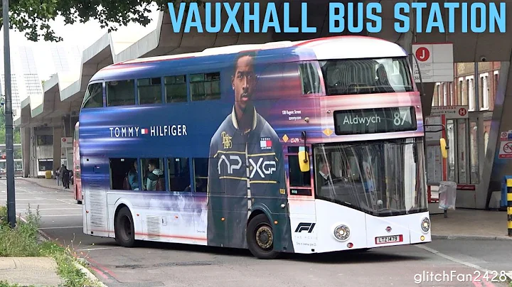 Buses at Vauxhall Bus Station, England 2025