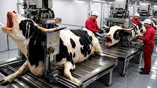 Inside Grey Brahman Bull White Horn & Leather Processing Factory | From Horns and Hide to Luxury