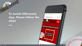 How to Install Silkrummy App in Android Mobile | SilkRummy screenshot 1