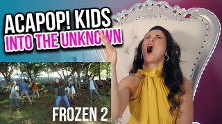 Vocal Coach Reacts to Acapop! KIDS  INTO THE UNKNOWN