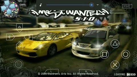 Need For Speed Most Wanted 5-1-0 PPSSPP v1.7.5 best settings for low specs android