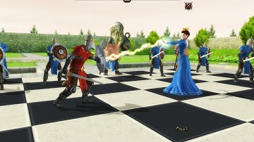 Battle Chess Game of Kings  Game cờ vua hình người 3D  Part 2