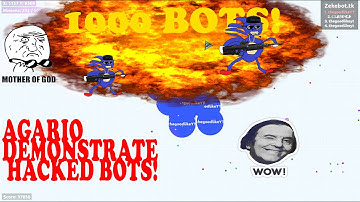 Agar.io Hack 200 Bots! 100% Works!/Unlimited bots/HACK BOTS in Agarserv.com/Agario or 1000 bots