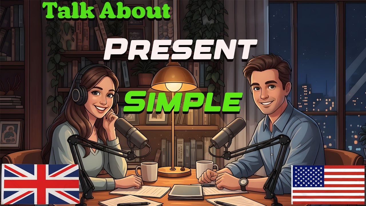 Learn English with Real Conversations Podcast | How to Use Present Simple Tense in English
