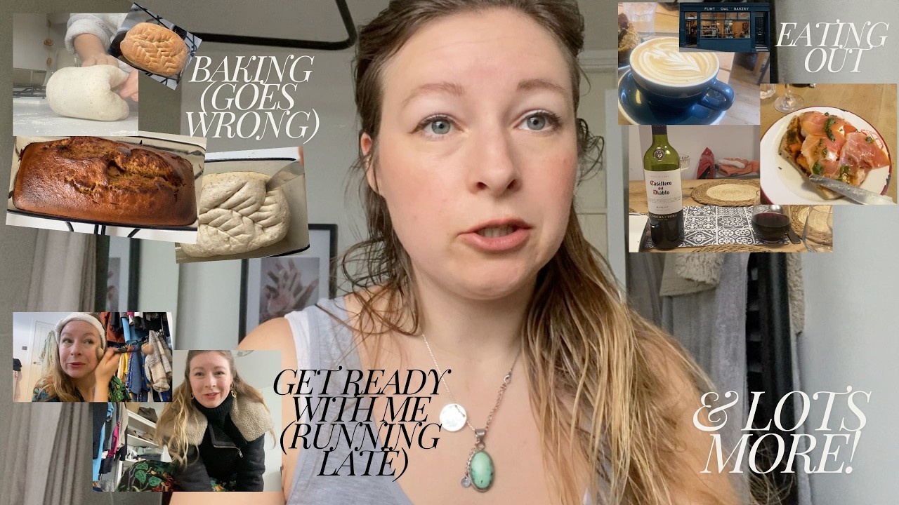 Spend a child free day with me! Get ready with me, lunch, charity shops, baking
