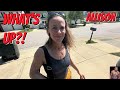 Street Talk: Allison shows up to talk smack