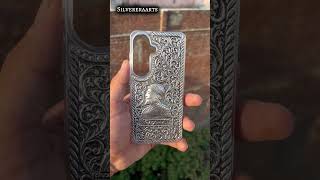 shivaji maharaj silver phone cover #viral #phonecase #silvercollection #smartphone
