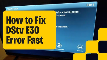 How to fix Dstv e30 error | Gotv Dstv