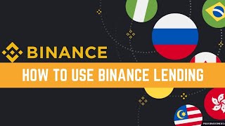 BINANCE: How to Use Binance Lending (2024)