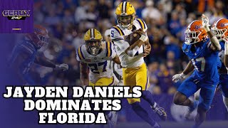 INSTANT REACTION: Jayden Daniels and LSU knock off Florida