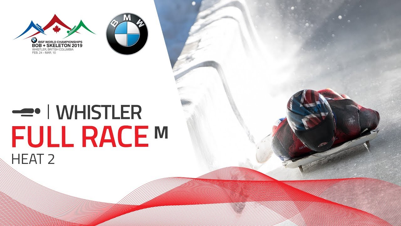 Whistler | BMW IBSF World Championships 2019 - Men's Skeleton Heat 2 | IBSF Official