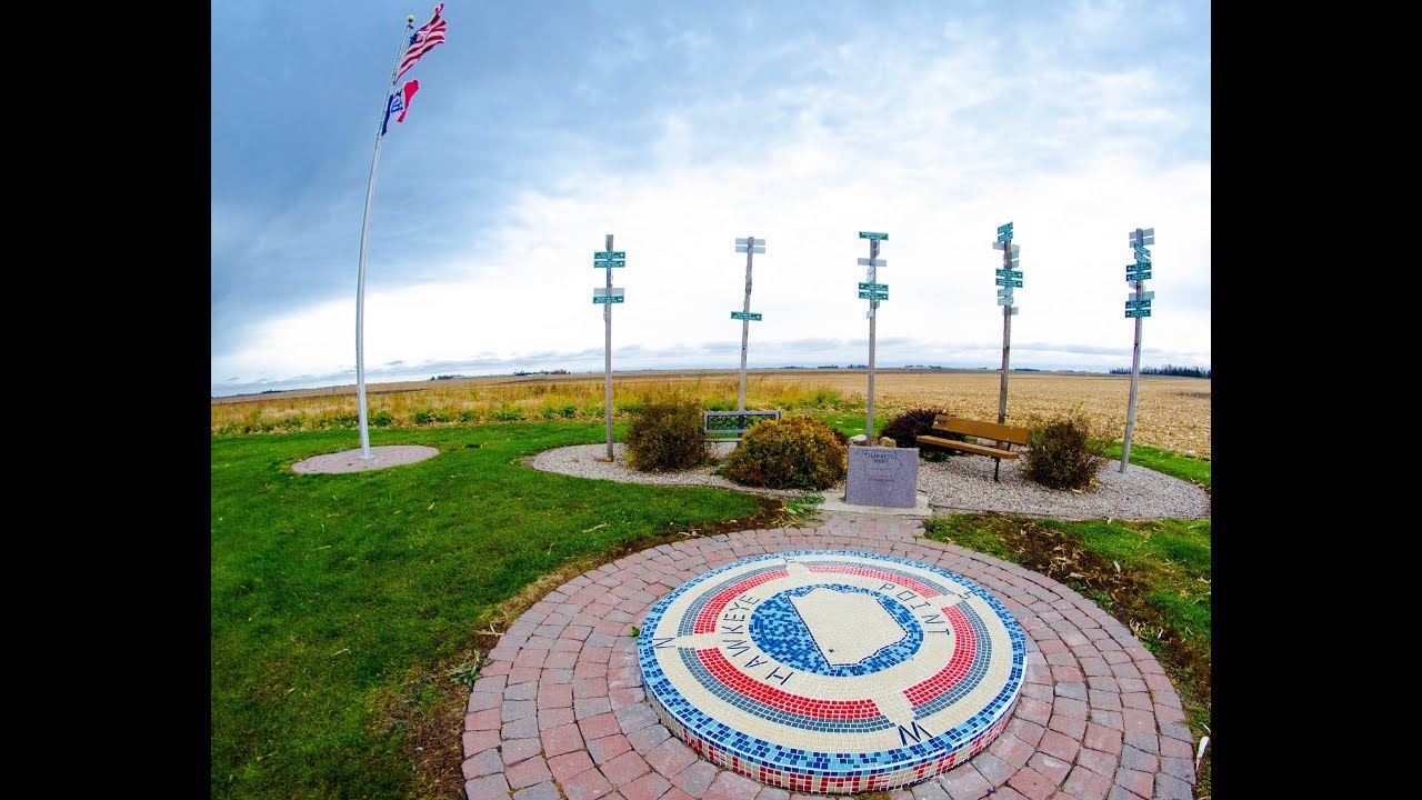 Highest Point In Iowa Map Hawkeye Point, Iowa (Highest Elevation Point) - YouTube