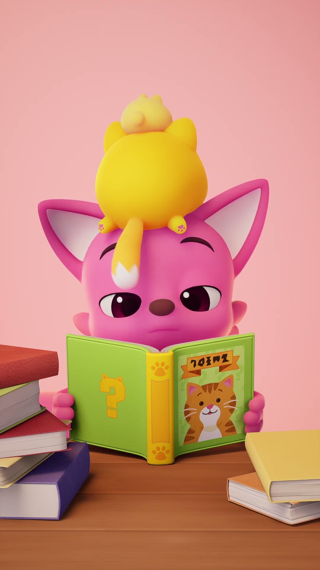Nini loves Pinkfong!! ❤️ #ninimo