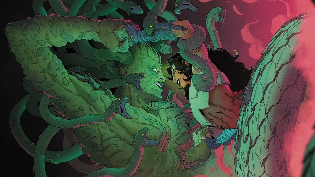 Абсолютная Чудо-женщина противостоит МЕДУЗЕ!