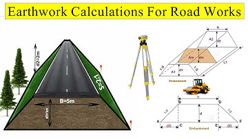 Earthwork Calculations for Road Works| How to calculate Earthwork Quantity of a Road| Road Earthwork