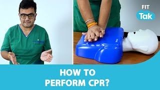 How to do CPR? | Heart Health | Cardiac Arrest | Fit Tak