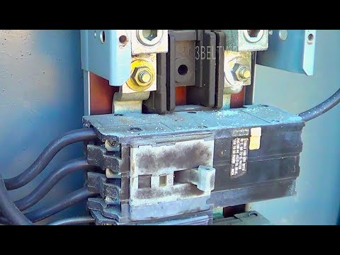 3 Phase High leg Delta breaker in single phase box - YouTube 240 volt 3 phase wiring 