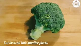 Only two main ingredients simple side dish ready||Indian style Broccoli Recipe|Broccoli